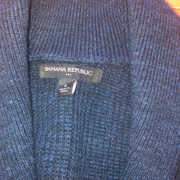 BANANA REPUBLIC MEN’S CARDIGAN - Picture 3 of 4